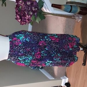 VINTAGE 80s Pretense midi skirt, made in USA. Fits size 16